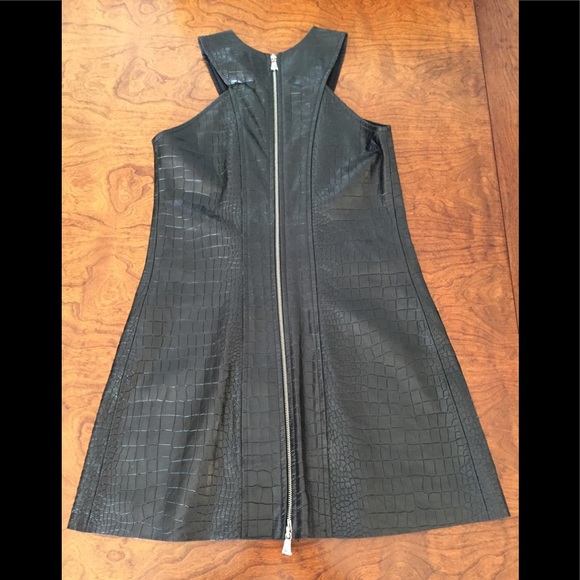 Alexis Ukraine Leather Dress - Picture 4 of 6